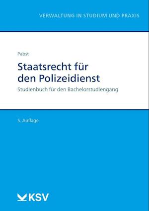 Cover for Heinz J. Pabst · Staatsrecht für den Polizeidienst (Taschenbuch) (2021)