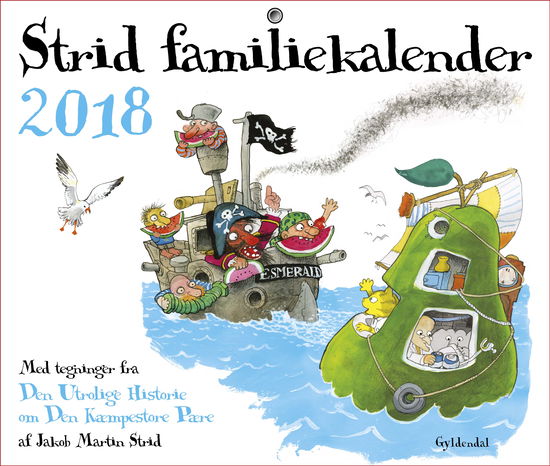 Cover for Jakob Martin Strid · Strid Familiekalender 2018 (Sewn Spine Book) [1e uitgave] (2017)