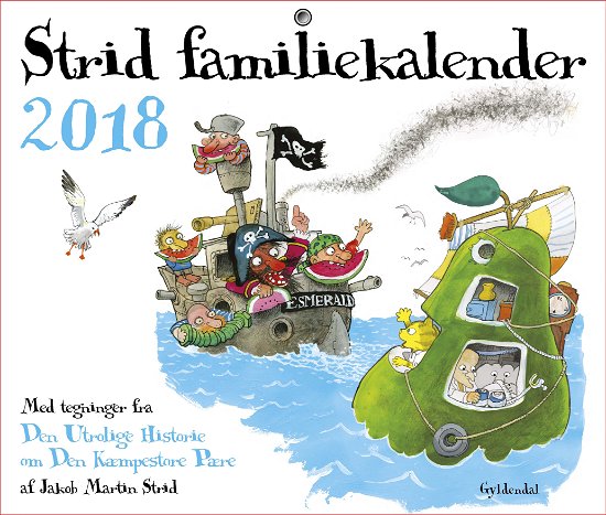 Cover for Jakob Martin Strid · Strid Familiekalender 2018 (Hæftet bog) [1. udgave] (2017)