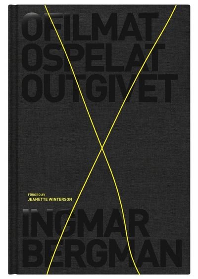 Cover for Bergman Ingmar · Ofilmat, ospelat, outgivet (Indbundet Bog) (2018)