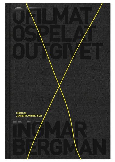 Cover for Bergman Ingmar · Ofilmat, ospelat, outgivet (Bound Book) (2018)