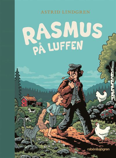 Cover for Astrid Lindgren · Rasmus på luffen (Indbundet Bog) (2022)