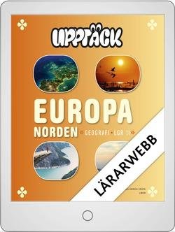 Cover for Annica Hedin · Upptäck Geografi: Upptäck Europa Geografi Lärarwebb 12 mån (N/A) (2018)