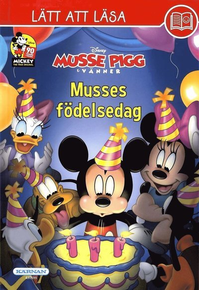 Cover for Disney · Lätt att läsa: Musses födelsedag (Innbunden bok) (2018)