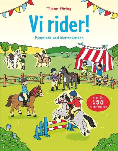 Cover for Fiona Patchett · Vi rider! : Pysselbok med klistermärken (Book) (2016)