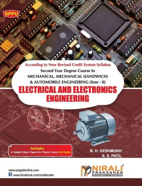 Cover for B H Deshmukh · Electrical And Electronics Engineering (Paperback Bog) (2017)