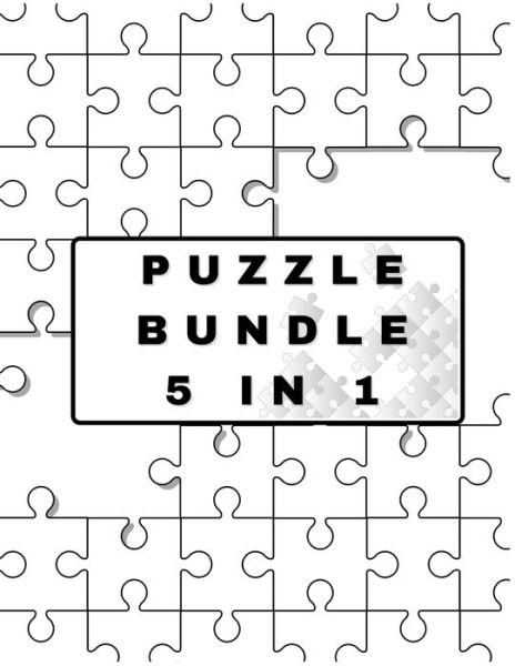 Super Puzzle Game Bundle 5 in 1 - Ha-To Momo - Bøker - Independently Published - 9798585066283 - 22. desember 2020