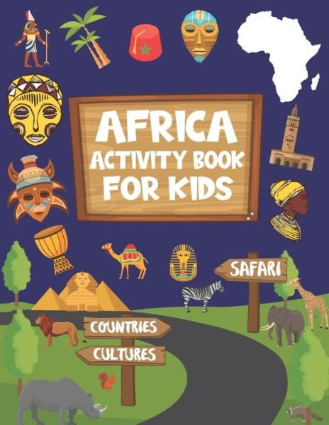 Cover for Ksr Publishing · Africa Activity Book For Kids (Pocketbok) (2020)