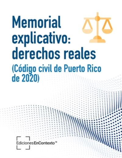 Cover for Puerto Rico En Contexto · Memorial explicativo (Paperback Bog) (2020)