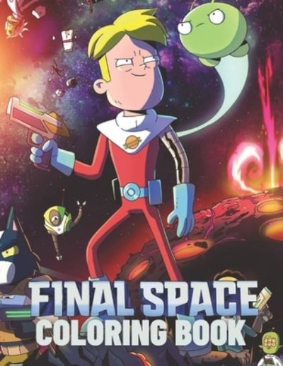 Cover for Saf Art · FINAL SPACE Coloring Book (Paperback Bog) (2021)