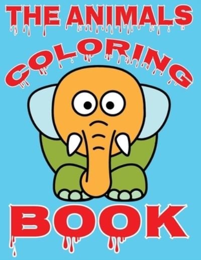 Cover for Coloring Book · The animals coloring book (Pocketbok) (2021)