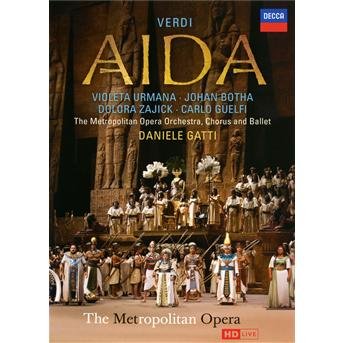 Cover for Urmana / Botha / Gatti / Metro · Verdi: Aida (DVD) (2011)