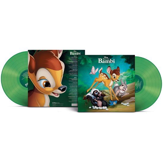 Cover for Music from Bambi: 80th Anniversary / O.s.t. · Music From Bambi (80th Anniversary) (Light Green Vinyl) (LP) [Limited 80th Anniversary edition] (2022)