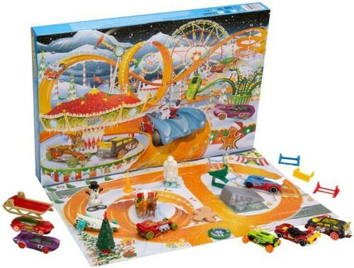 mattel hot wheels advent calendar