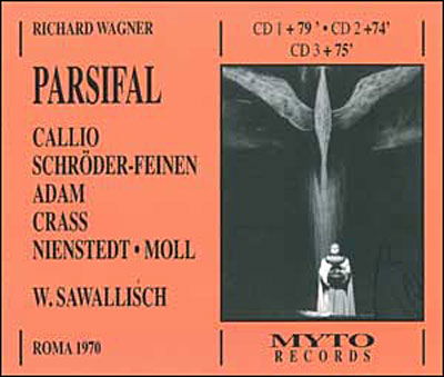 Parsifal - Richard Wagner - Muzyka - Myto Records - 0608974503284 - 17 lipca 2006