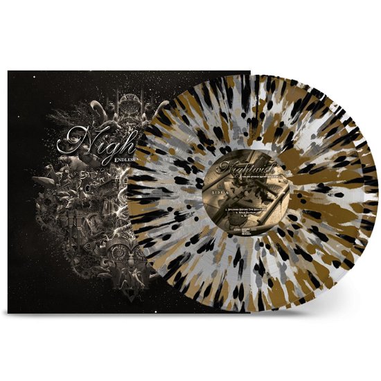 Nightwish · Endless Forms Most Beautiful (Clear Gold / Black Splatter Vinyl) (LP) [Clear Black / Brown Splatter edition] (2024)