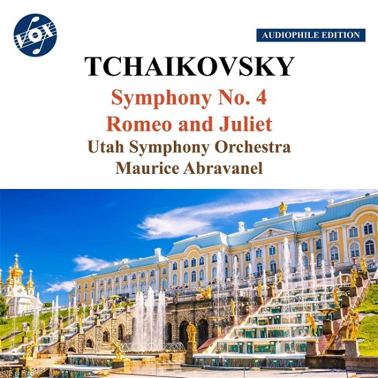 Pyotr Ilyich Tchaikovsky: Symphony No. 4 & Romeo And Juliet - Utah Symphony Orchestra / Maurice Abravanel - Musique - VOX CLASSICS - 0747313302284 - 23 juin 2023