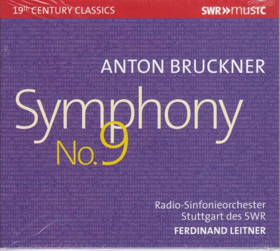 Symphony 9 - Bruckner - Musik - SWR CLASSIC - 0747313951284 - 10 augusti 2018