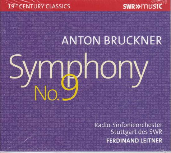 Symphony 9 - Bruckner - Musiikki - SWR CLASSIC - 0747313951284 - perjantai 10. elokuuta 2018