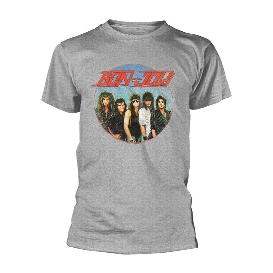Cover for Bon Jovi · Heavy Wash (T-shirt) [size S] [Grey edition] (2018)