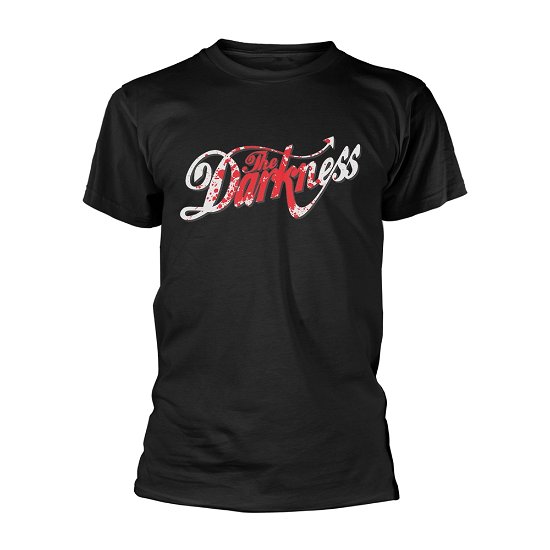 Darkness (The): Splatter Logo (T-Shirt Unisex Tg. L) - The Darkness - Andet - PHM - 0803343214284 - 3. december 2018