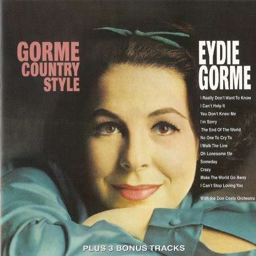 Cover for Gorme Eydie · Gorme Country Style (CD) [Bonus Tracks edition] (2016)