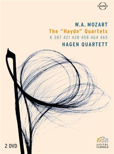 Cover for Wolfgang Amadeus Mozart · The Haydn Quartets (DVD) (2008)
