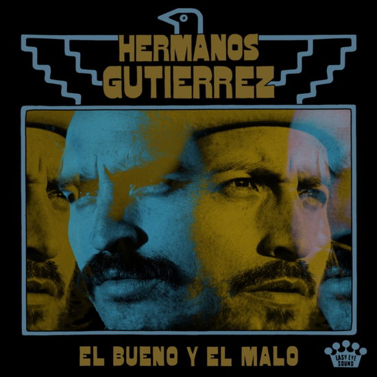 Cover for Hermanos Gutierrez · El Bueno Y El Malo (Gold / Sea Blue Split Vinyl) (I) (LP) (2023)