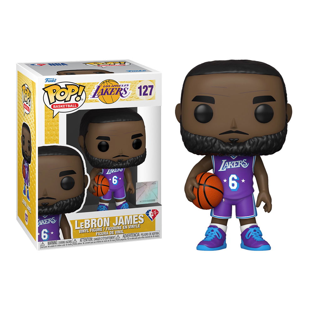 funko pop lebron james yellow