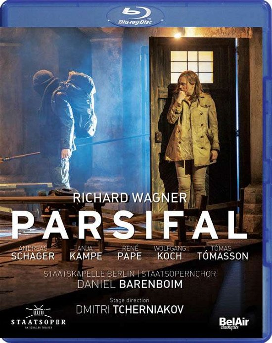 Cover for Wagner / Koch / Pape / Schager / Barenboim · Parsifal (Blu-ray) (2016)