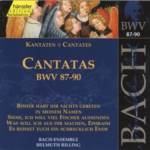 Cover for Bach-collegium / Rilling · BACH: Kantaten BWV 87-90 (CD) (1999)