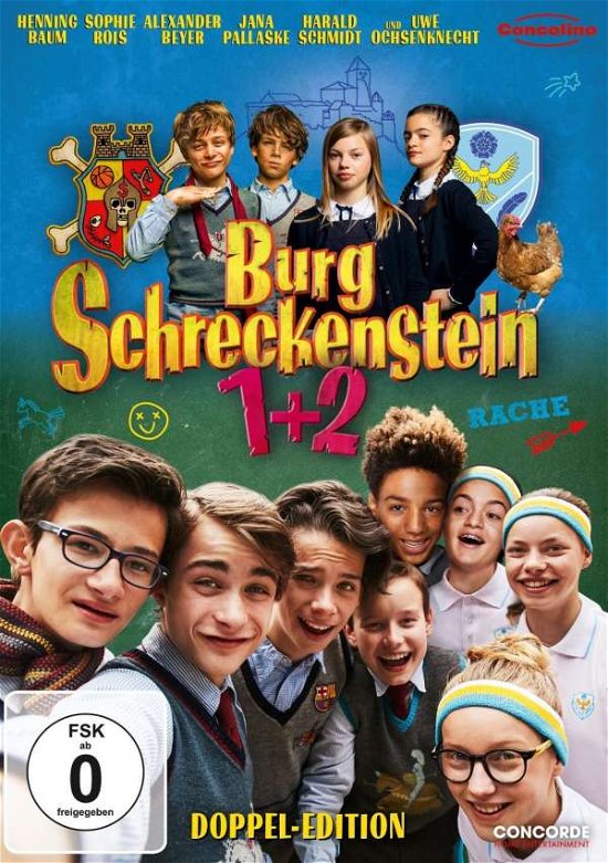 Cover for Burg Schreckenstein 1+2/2dvd (DVD) (2018)