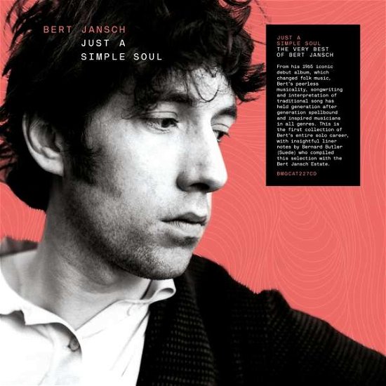Cover for Bert Jansch · Just a Simple Soul (CD) (2018)