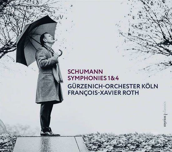 Schumann Symphonies 1 & 4 - Gurzenich-Orchester Koln / Francois-Xavier Roth - Muziek - MYRIOS - 4260183510284 - 27 oktober 2023