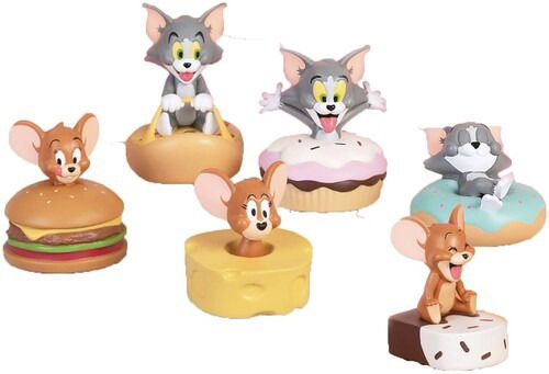 Tom & Jerry Pbc-014 Pull Back Car 6pc Bmb Set Ast - Beast Kingdom - Merchandise -  - 4711385243284 - 29. maj 2024