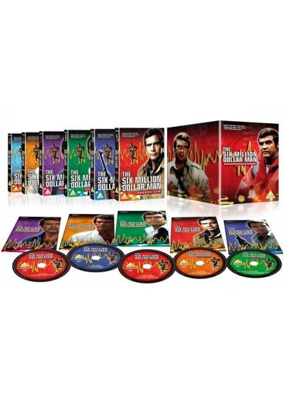 The Six Million Dollar Man Seasons 1 to 5 Complete Collection + 3 Movies - 6 Million Dollar Man Complete - Filme - Fabulous Films - 5030697020284 - 10. April 2012