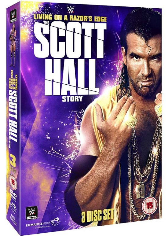 Cover for 3we Scott Hall  Living on a Razor · Wwe Scott Hall Living On A Razors Edge (DVD) (2016)