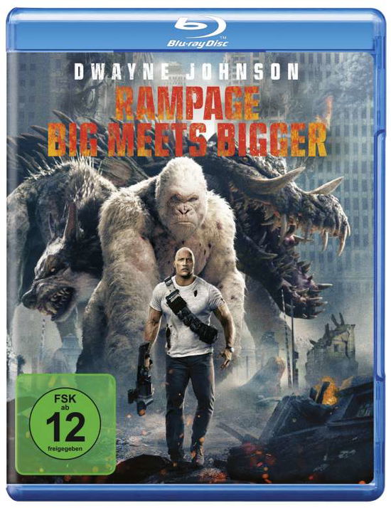 Rampage: Big Meets Bigger - Dwayne Johnson,naomie Harris,malin Akerman - Film -  - 5051890314284 - 3. oktober 2018