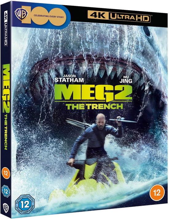 Cover for Ben Wheatley · Meg 2 - The Trench (4K Ultra HD) (2023)