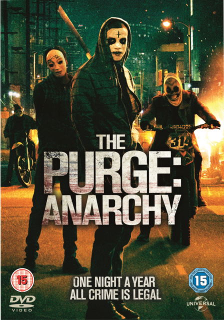 Cover for The Purge - Anarchy (DVD) (2014)