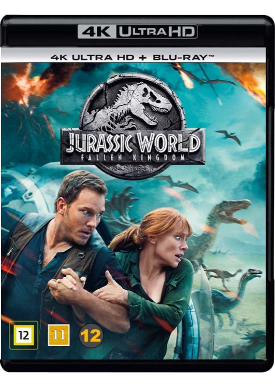 Cover for Jurassic Park · Jurassic World: Fallen Kingdom (4K Ultra HD/BD) (2018)