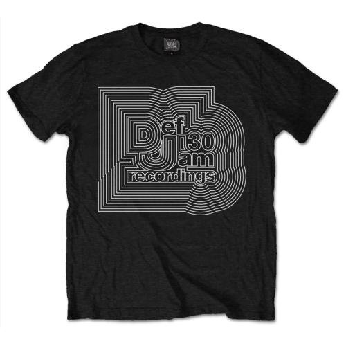 Cover for Def Jam Recordings · Def Jam Recordings Unisex T-Shirt: Logo (T-shirt) [size S] [Black - Unisex edition] (2015)
