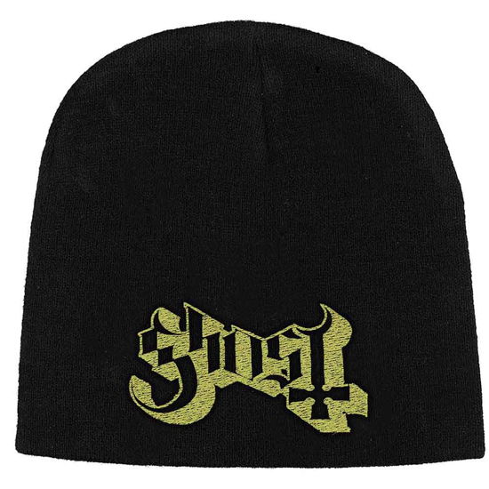 Cover for Ghost · Ghost Unisex Beanie Hat: Logo (Klær) [Black - Unisex edition]