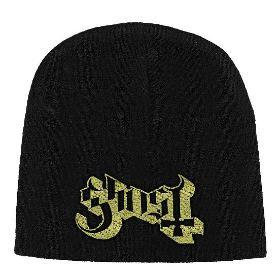 Cover for Ghost · Ghost Unisex Beanie Hat: Logo (TØJ) [Black - Unisex edition]