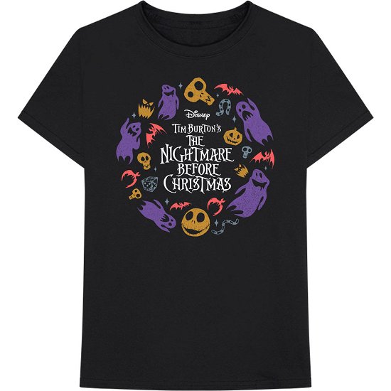Cover for Disney · Disney Unisex T-Shirt: The Nightmare Before Christmas Character Flight (T-shirt) [size S] [Black - Unisex edition]