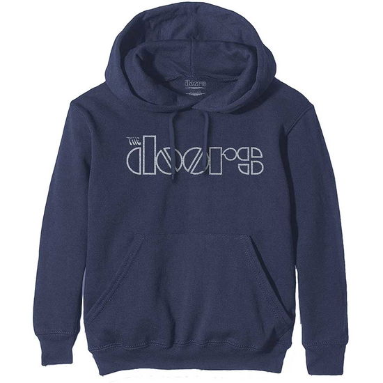 Cover for The Doors · The Doors Unisex Pullover Hoodie: Logo (Hoodie) [size S]