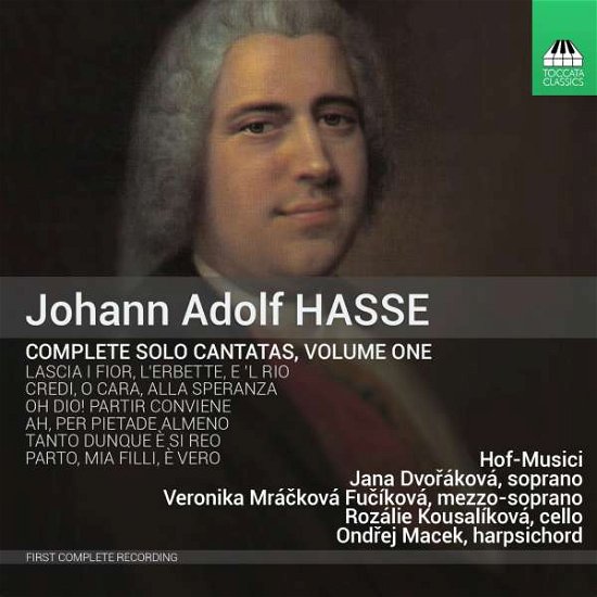 Cover for Hasse,johann / Dvorakova,jana / Macek,ondrej · Complete Solo Cantatas 1 (CD) (2016)