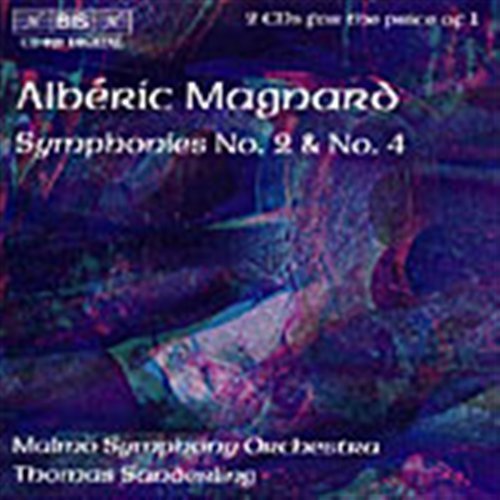 Cover for Malmo Sosanderling · Magnardsymphonies Nos2 4 (CD) (2000)