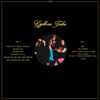 Cover for Gyllene Tider (LP) (2019)