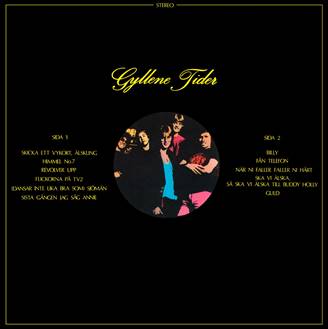 Cover for Gyllene Tider (LP) (2019)